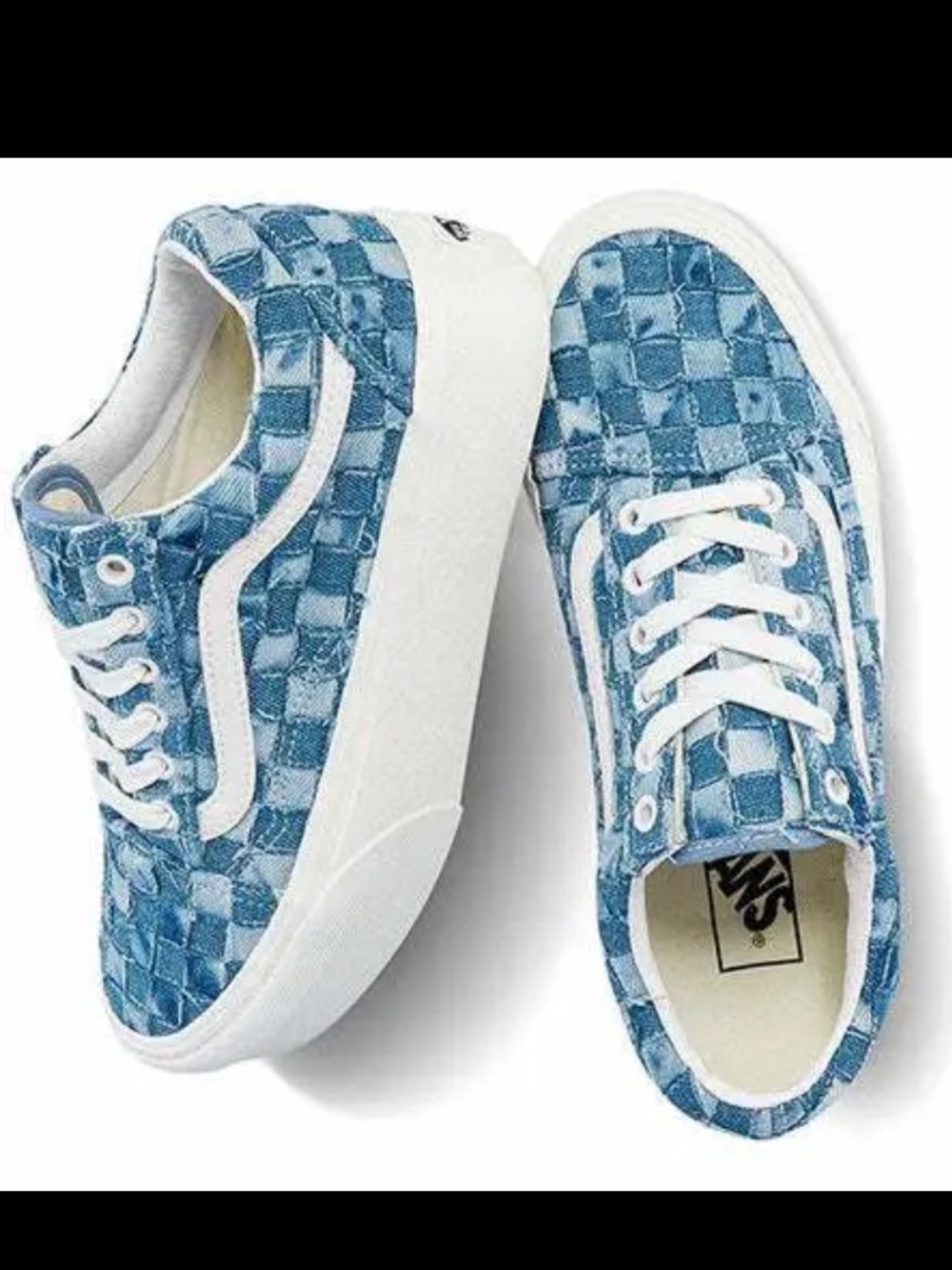Vans Old Skool Stackform Woven Denim sneakers